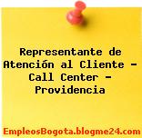 Representante de Atención al Cliente – Call Center – Providencia