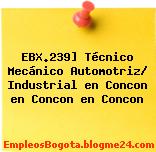 EBX.239] Técnico Mecánico Automotriz/ Industrial en Concon en Concon en Concon