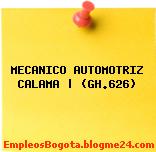 MECANICO AUTOMOTRIZ CALAMA | (GH.626)