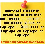 MQA-248] AYUDANTE MECÁNICO AUTOMOTRIZ MULTIMARCA – COPIAPÓ – MARICUNGA QL034 en Copiapo – (QOO-171) en Copiapo en Copiapo en Copiapo