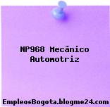 NP968 Mecánico Automotriz