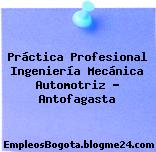 Práctica Profesional Ingeniería Mecánica Automotriz – Antofagasta