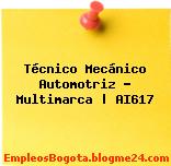 Técnico Mecánico Automotriz – Multimarca | AI617