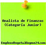Analista de Finanzas (Categoría Junior)