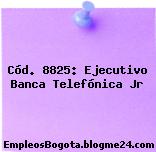 Cód. 8825: Ejecutivo Banca Telefónica Jr