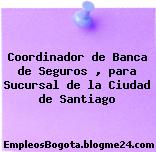 Coordinador de Banca de Seguros , para Sucursal de la Ciudad de Santiago