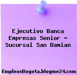 Ejecutivo Banca Empresas Senior – Sucursal San Damian