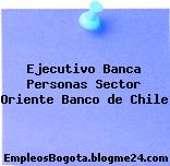 Ejecutivo Banca Personas Sector Oriente Banco de Chile