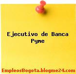 Ejecutivo de Banca Pyme