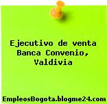 Ejecutivo de venta Banca Convenio, Valdivia