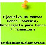 Ejecutivo De Ventas Banca Convenio, Antofagasta para Banca / Financiera
