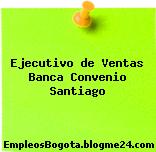 Ejecutivo de Ventas Banca Convenio, Santiago