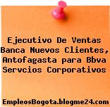 Ejecutivo De Ventas Banca Nuevos Clientes, Antofagasta para Bbva Servcios Corporativos