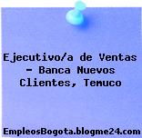 Ejecutivo/a de Ventas – Banca Nuevos Clientes, Temuco