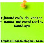 Ejecutivo/a de Ventas – Banca Universitaria, Santiago
