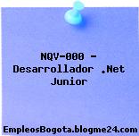 NQV-000 – Desarrollador .Net Junior