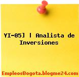 YI-05] | Analista de Inversiones