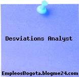 Desviations Analyst