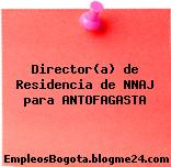 Director(a) de Residencia de NNAJ para ANTOFAGASTA