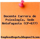 Docente Carrera de Psicología, Sede Antofagasta (CP-677)