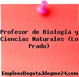 Profesor de Biología y Ciencias Naturales (Lo Prado)