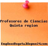 Profesores de Ciencias Quinta region