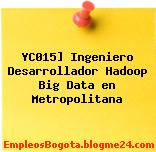 YC015] Ingeniero Desarrollador Hadoop Big Data en Metropolitana