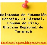 Asistente de Extensión Horaria, JI Girasol, Comuna de Pica, Oficina Regional de Tarapacá