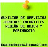 AUXILIAR DE SERVICIOS JARDINES INFANTILES REGIÓN DE ARICA Y PARINACOTA