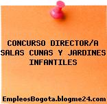 CONCURSO DIRECTOR/A SALAS CUNAS Y JARDINES INFANTILES
