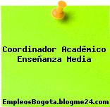 Coordinador Académico Enseñanza Media