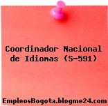 Coordinador Nacional de Idiomas (S-591)