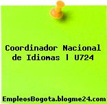 Coordinador Nacional de Idiomas | U724