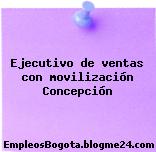 Ejecutivo de ventas con movilización Concepción