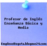 Profesor de Inglés Enseñanza Básica y Media