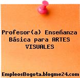 Profesor(a) Enseñanza Básica para ARTES VISUALES