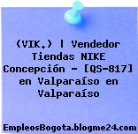 (VIK.) | Vendedor Tiendas NIKE Concepción – [QS-817] en Valparaíso en Valparaíso