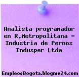 Analista programador en R.Metropolitana – Industria de Pernos Indusper Ltda