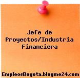Jefe de Proyectos/Industria Financiera