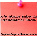 Jefe Técnico Industria Agroindustrial Osorno