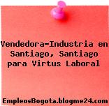 Vendedora-Industria en Santiago, Santiago para Virtus Laboral