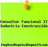 Consultor Funcional IT Industria Construcción