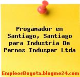Progamador en Santiago, Santiago para Industria De Pernos Indusper Ltda