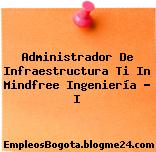 Administrador De Infraestructura Ti In Mindfree Ingeniería – I