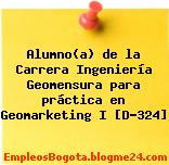 Alumno(a) de la Carrera Ingeniería Geomensura para práctica en Geomarketing I [D-324]