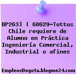 BP263] | 68629-Tottus Chile requiere de Alumno en Práctica Ingeniería Comercial, Industrial o afines