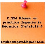 C.324 Alumno en práctica Ingenieria Mécanica (Peñalolén)