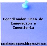 Coordinador Area de Innovación e Ingeniería