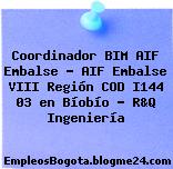 Coordinador BIM AIF Embalse – AIF Embalse VIII Región COD I144 03 en Bíobío – R&Q Ingeniería