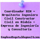 Coordinador BIM – Arquitecto Ingeniero Civil Constructor Civil en Bíobío – Empresa de Ingeniería y Consultoría